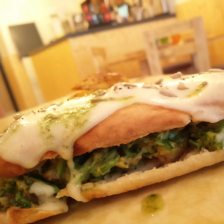 photo of Masa madre vegan food Focaccia Masa Madre shared by @madridvegano on  14 Sep 2020 - review