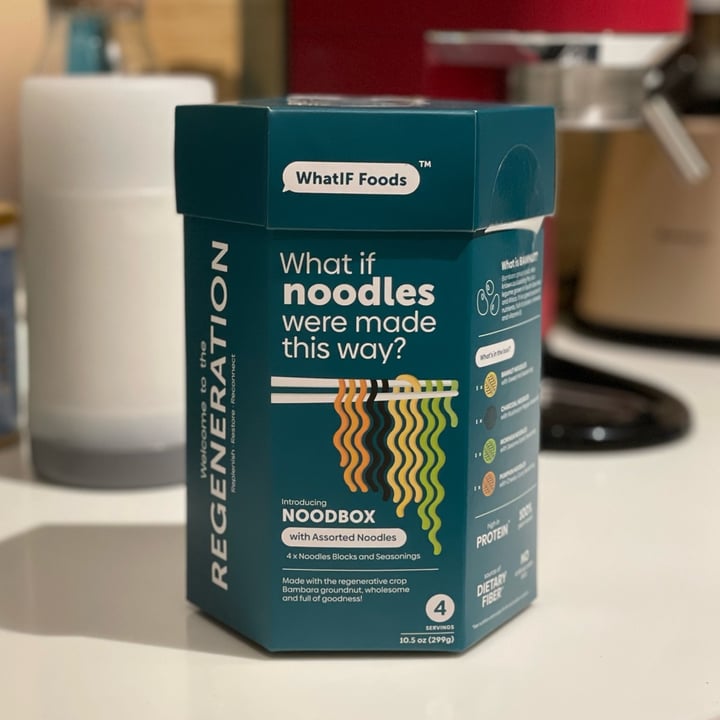 photo of WhatIF Foods BamNut NoodBox Healthy High Protein Noodles Mixed Seasoning shared by @swetasahu on  04 Jan 2022 - review