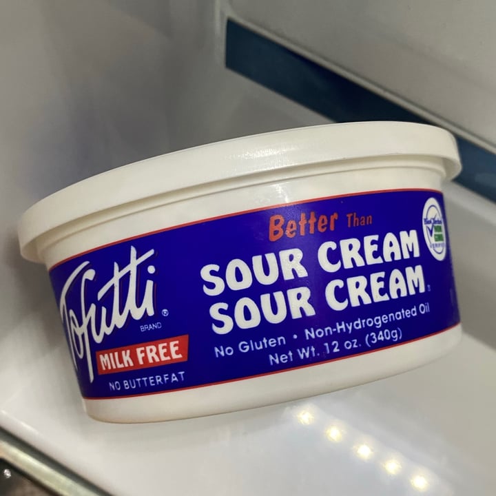 review photo of Tofutti Better than Sour Cream shared by @taylorangell on 20 Aug 2021 - review