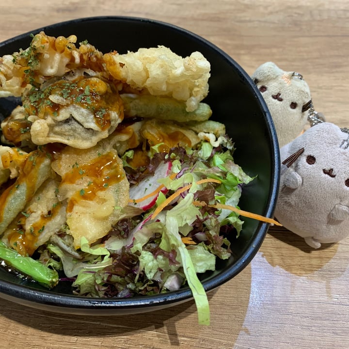 photo of Saute-San Tempura veggie rice shared by @tigerdon on  18 Oct 2020 - review