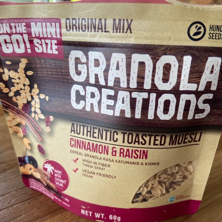 photo of Hundred Seeds Authentic Toasted Muesli shared by @sebalex on  08 Jun 2020 - review