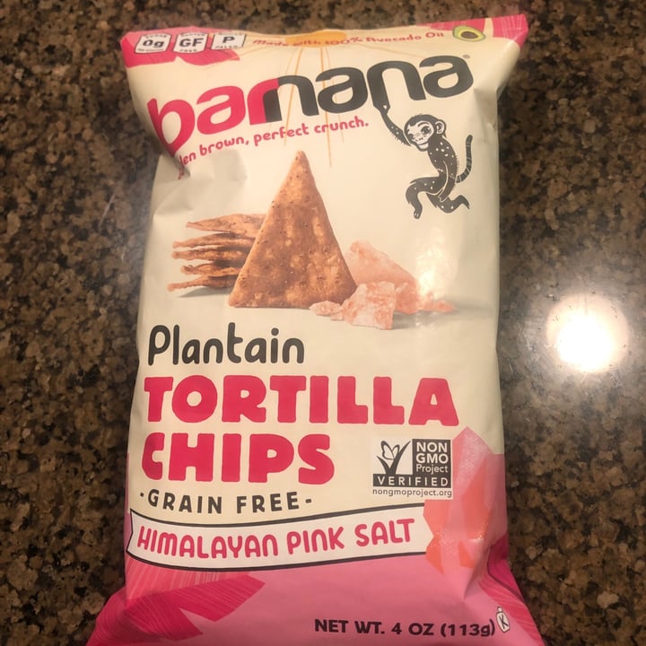 photo of Barnana Pink salt plantain chips shared by @karenasp on  20 Jul 2020 - review