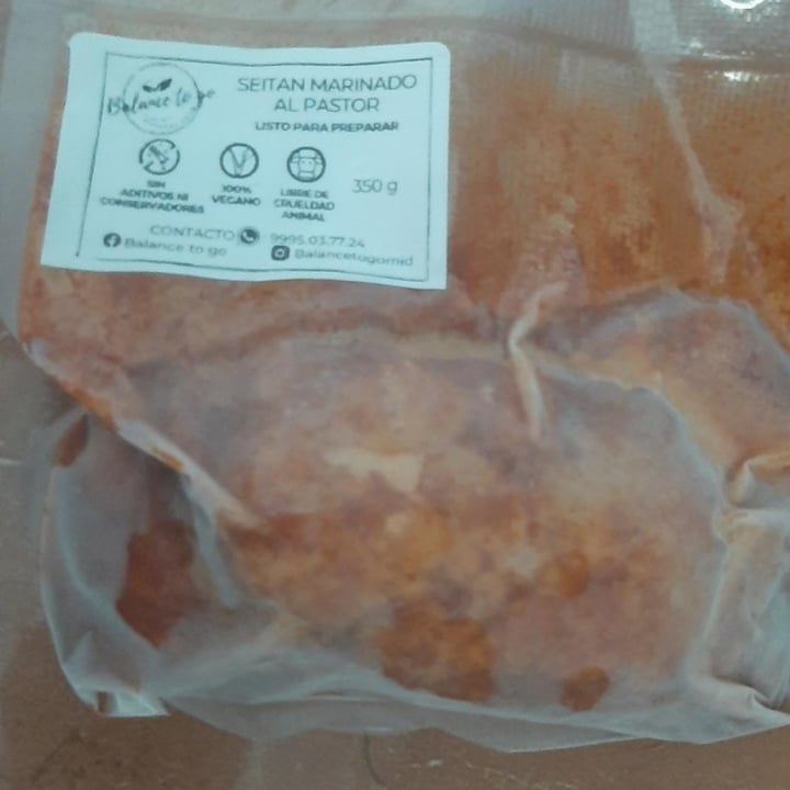 review photo of Balance to go Seitan al pastor shared by @pamelamorales on 02 Nov 2022 - review