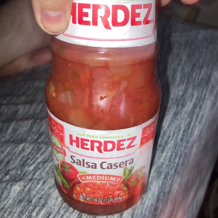 review photo of Herdez Salsa Casera shared by @frogs on 08 Dec 2021 - review