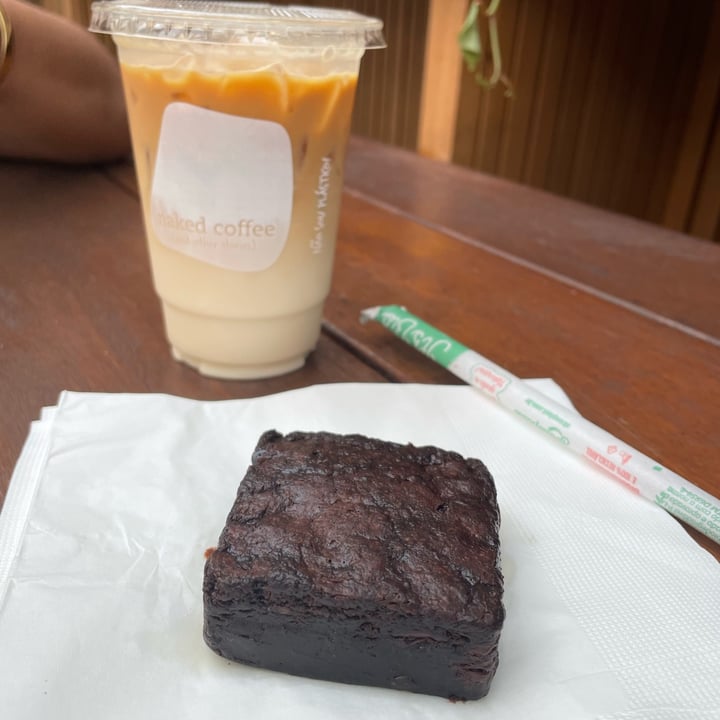 review photo of Naked Coffee Pinheiros: Café, Café Gelado, Cafés Especiais, Chá Gelado, Cafeteria, São Paulo SP Brownie shared by @carolcallegari on 12 Sep 2022 - review