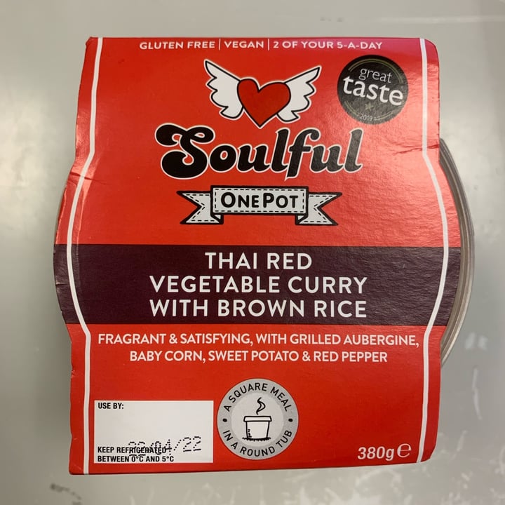 photo of Soulful Thai Red Vegetable Curry with Brown Rice shared by @tsollis on  07 Apr 2022 - review