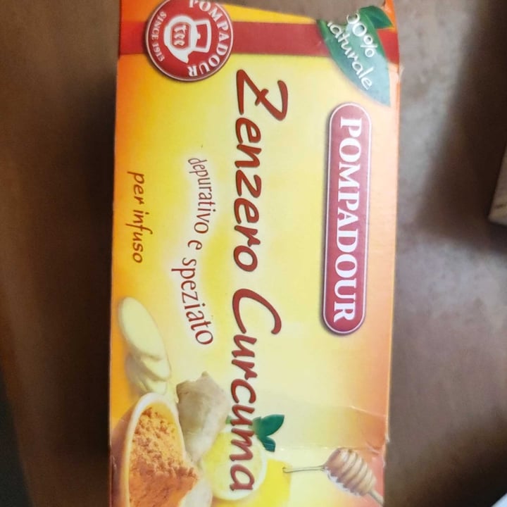 review photo of Pompadour Infuso zenzero e curcuma shared by @elisatirrito on 14 Jun 2022 - review