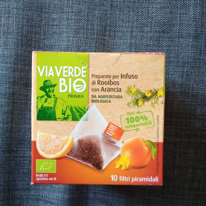 review photo of Via verde Bio primia Infuso Di Rooibos Con Arancia shared by @valentinapa on 23 Mar 2022 - review