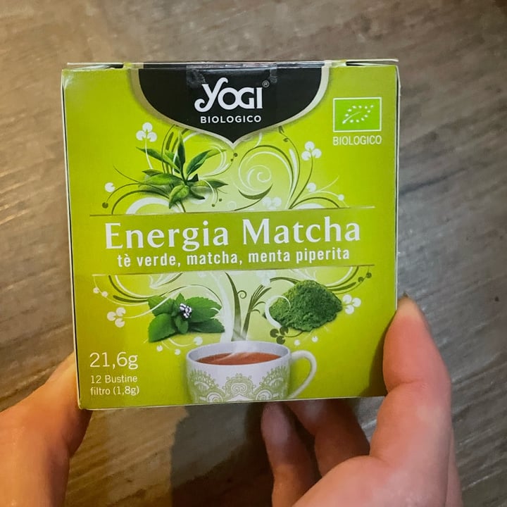 Yogi Tea Organic energia Matcha Review
