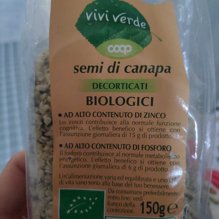 photo of Vivi Verde Coop Semi Di Canapa Biologici shared by @franciva on  16 Mar 2022 - review