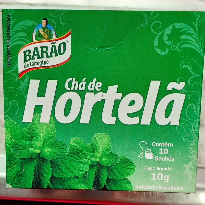 review photo of Barão Com.Ind. de Erva-Mate Ltda Chá de Hortelã shared by @rosanelisboa on 29 Jul 2022 - review