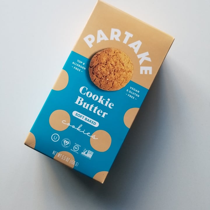 photo of Partake Foods Cookie Butter Cookies shared by @joyfullforgood on  10 Jul 2021 - review