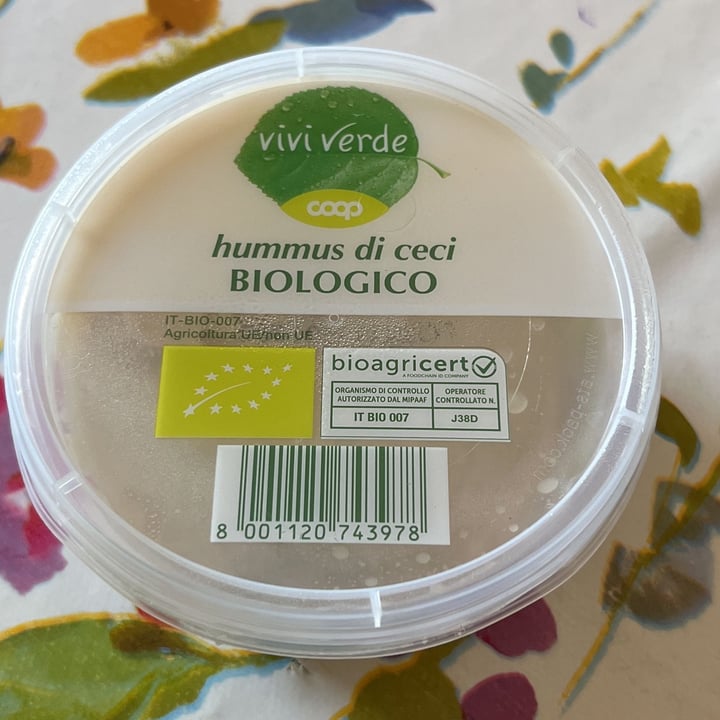 photo of Vivi Verde Coop Hummus di ceci shared by @stefaniarampy on  25 Jun 2022 - review