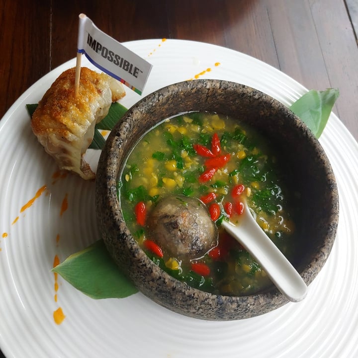 photo of EMPRESS Sweet Corn & Baby Spinach Soup shared by @vegananu on  02 Sep 2020 - review