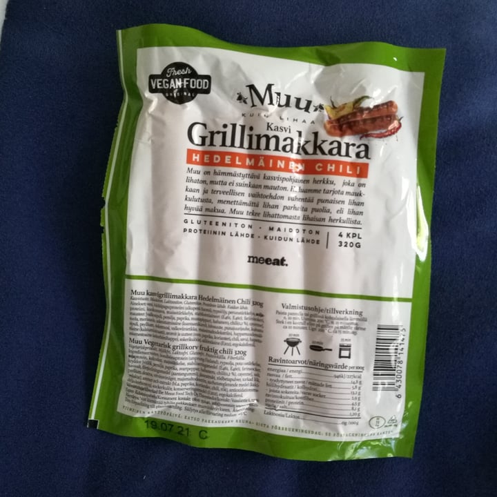 review photo of muu Grillimakkara shared by @veganize13 on 31 Aug 2021 - review