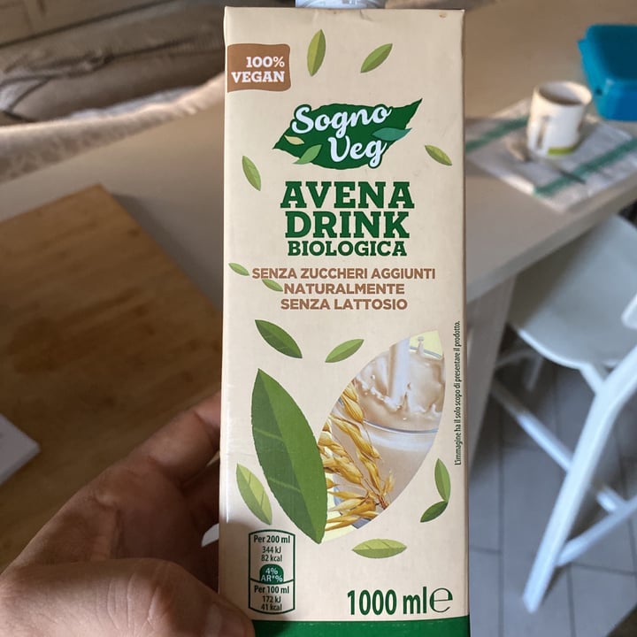 photo of Sogno veg Avena Drink shared by @robgio2016 on  19 Aug 2021 - review