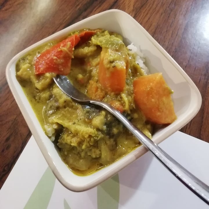 photo of A Porta Verde Verduras Al Curry Con Arroz shared by @titipandi on  03 Feb 2022 - review