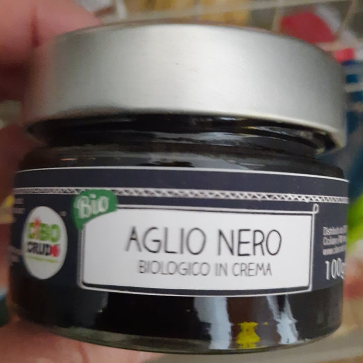 photo of CiboCrudo Aglio Nero Biologico in Crema shared by @paolazeta on  12 Mar 2022 - review