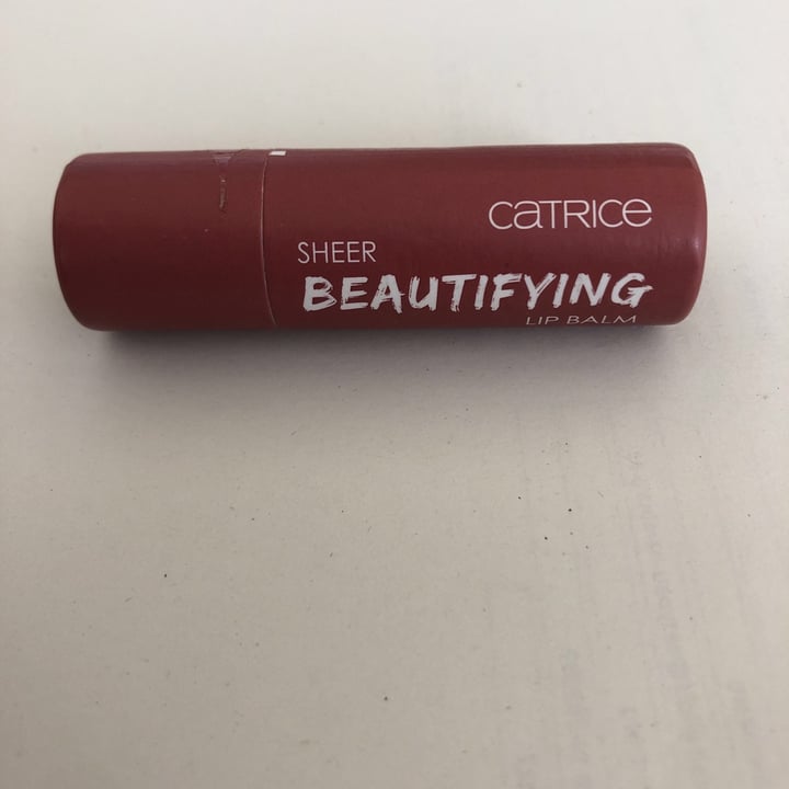 photo of Catrice Cosmetics Sheer beautifying lip balm (020 Fashion Mauvement) shared by @leobel on  23 Jun 2021 - review