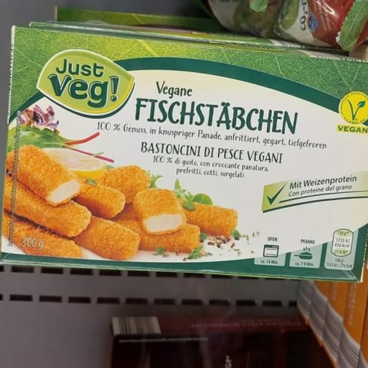 photo of Just Veg! (ALDI Italy) Vegane Fischtäbchen  shared by @sarashad on  17 Nov 2021 - review