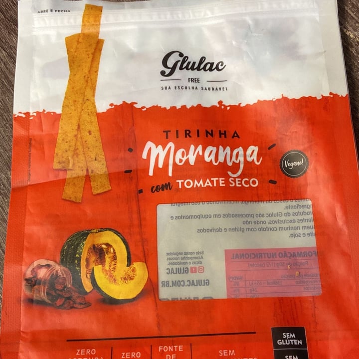photo of Glulac free Tirinha de Moranga com Tomate Seco shared by @claudiamorassutti on  23 Jun 2022 - review