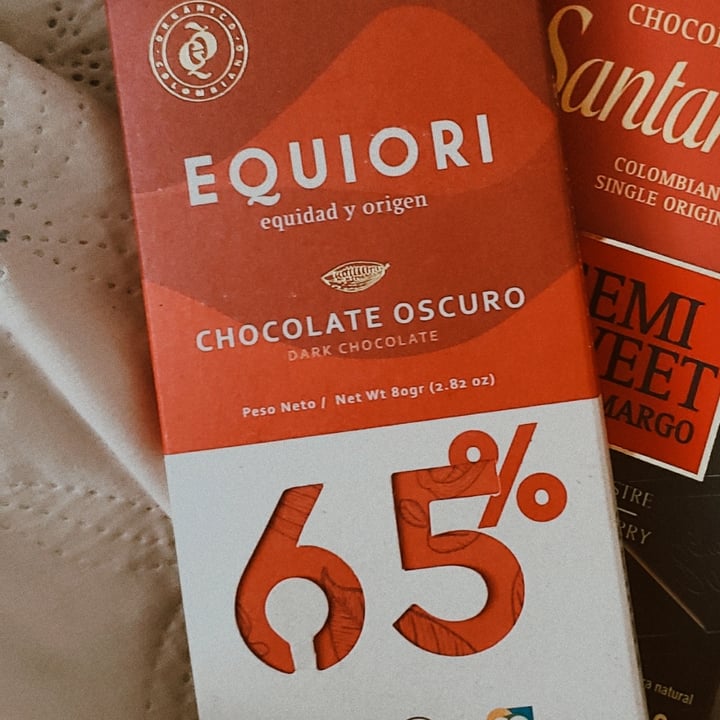 photo of Equiori Chocolate orgánico 65% shared by @naysha615 on  03 Jun 2021 - review