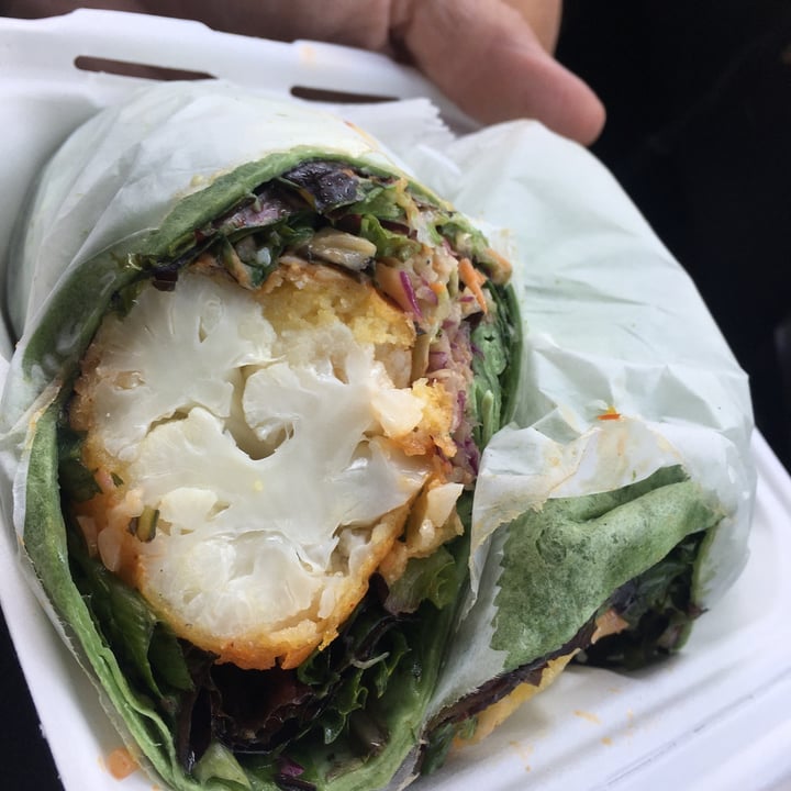 photo of Sprout and Lentil Cauliflower Nugget Wrap shared by @sheckland on  30 Sep 2021 - review