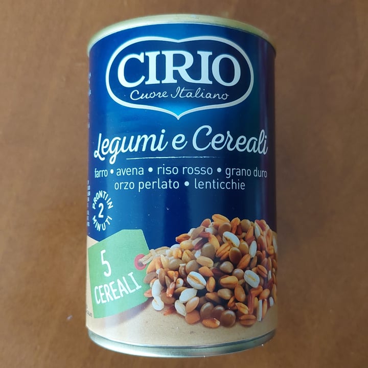 photo of Cirio Legumi e Cereali shared by @benveg on  27 Sep 2022 - review
