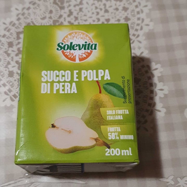 photo of Solevita Succo alla pera shared by @manu978 on  13 Mar 2022 - review