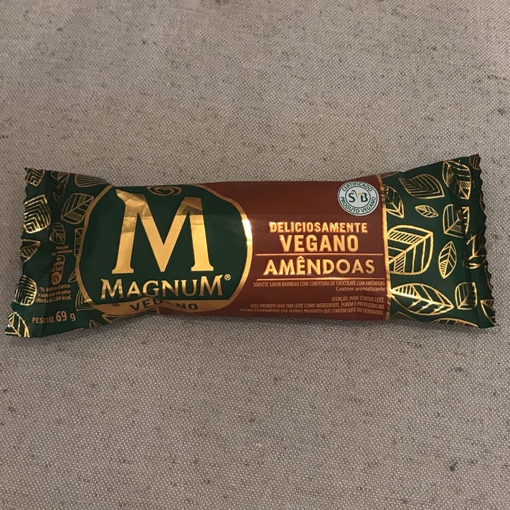 photo of Kibon  Picolé MAGNUM VEGANO shared by @larissamarquet on  28 Apr 2022 - review