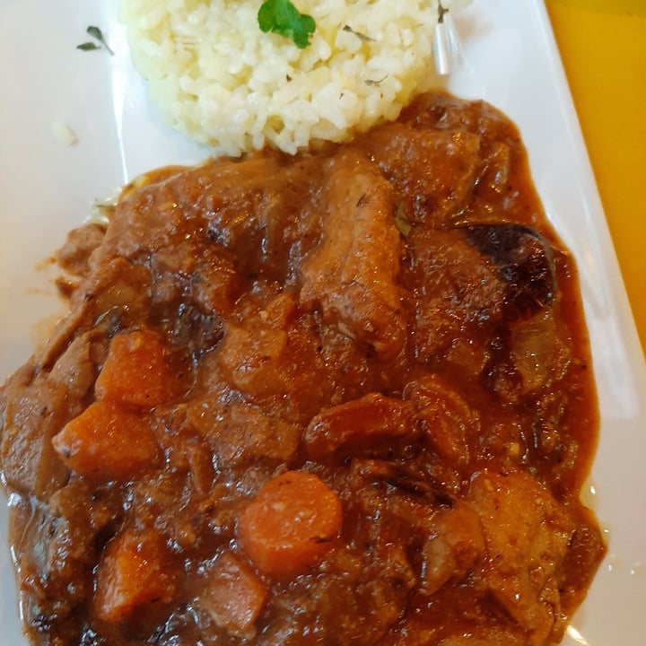 review photo of Sa Capça -vegan bar- Heura amb prunes shared by @mini on 15 Jan 2022 - review