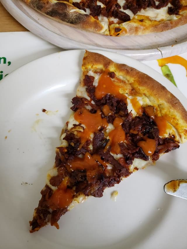 「Pizza Al Pastor」の料理の写真