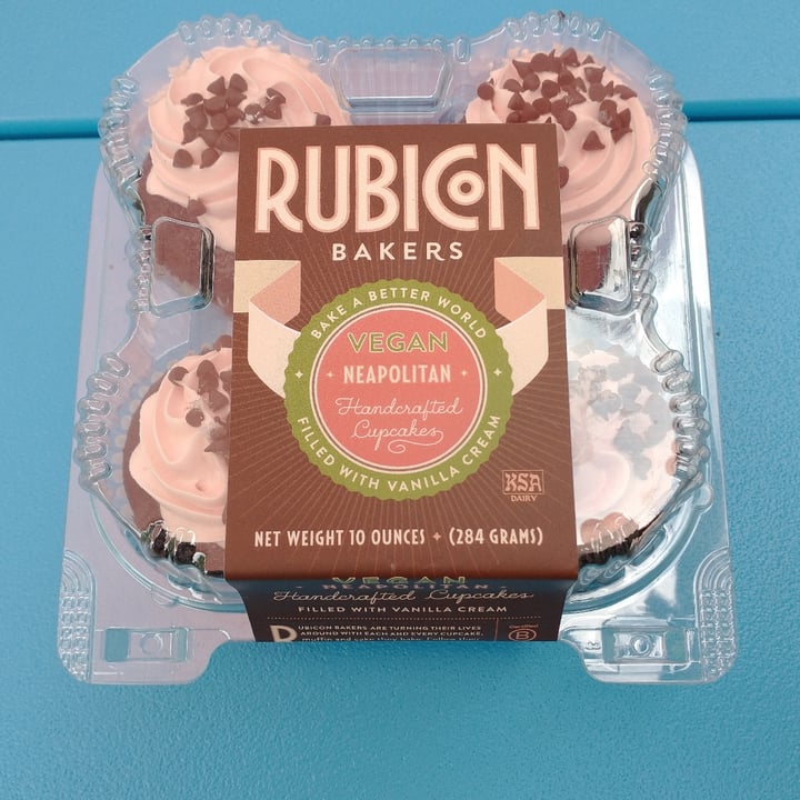 photo of Rubicon Bakers Vegan Nepolitan Handcrafted Cupcakes shared by @universo on  06 Jun 2021 - review