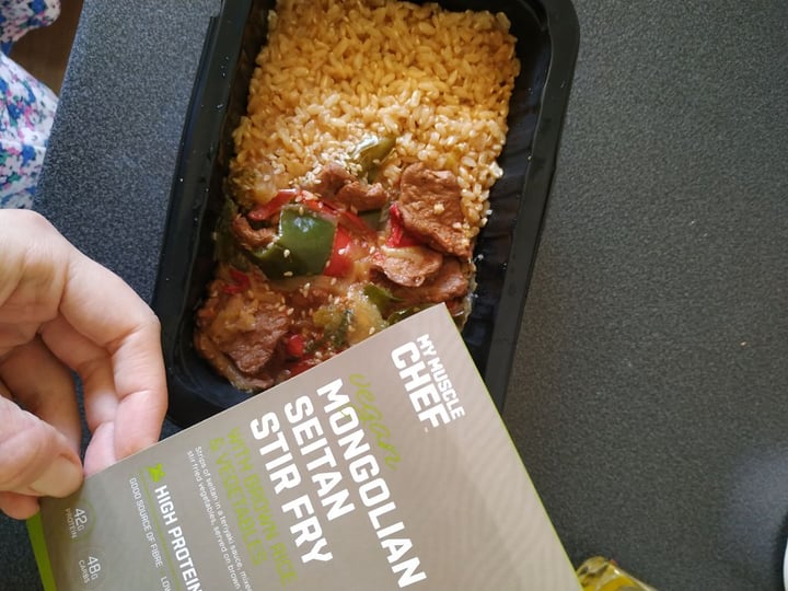 review photo of My Muscle Chef Mongolian Seitan Stir-fry shared by @ashleyfulton on 24 Mar 2020 - review