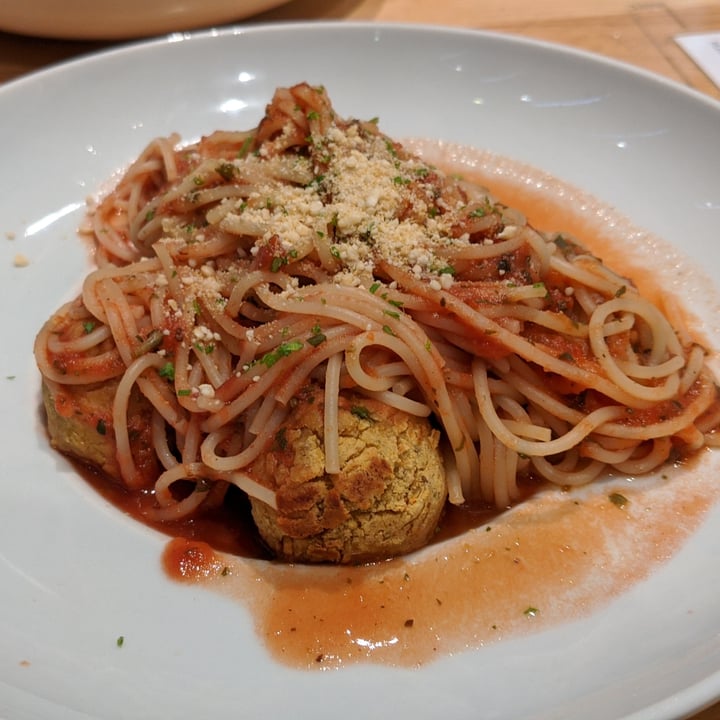 photo of Real Food Vegetable Balls Pasta shared by @bornvegetarian on  30 Aug 2020 - review