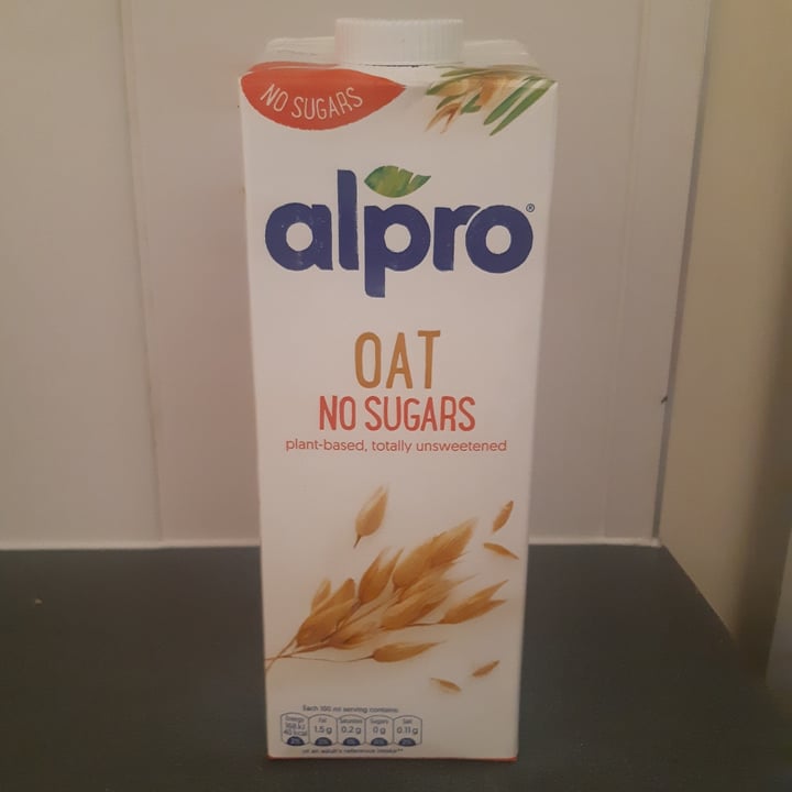 photo of Alpro Oat No Sugars shared by @anitalianintheuk on  26 Jun 2022 - review