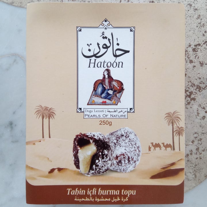 review photo of Hatoon Tahin içli hurma topu shared by @edoedo on 08 May 2022 - review