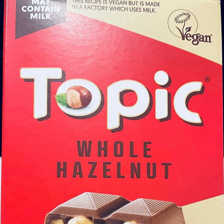 review photo of Topic Vegan Chocolate Whole Hazelnut shared by @dawnfabbricatti on 13 Aug 2021 - review