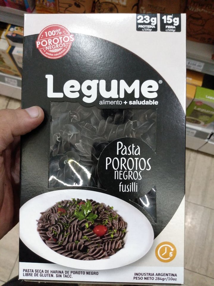 photo of Legume Pasta De Porotos Negros shared by @vegandraven on  08 Mar 2020 - review