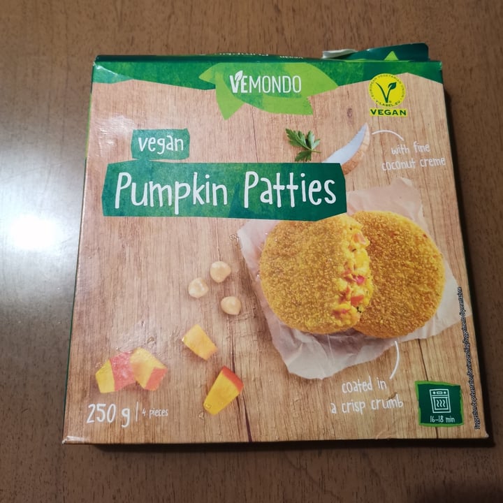 review photo of Vemondo Pumpkin Patties shared by @giuliagraziano on 28 Mar 2022 - review