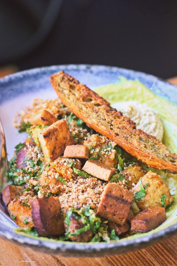 review photo of Souls Warm Potato Salad shared by @spirendeveganer on 26 Jul 2019 - review