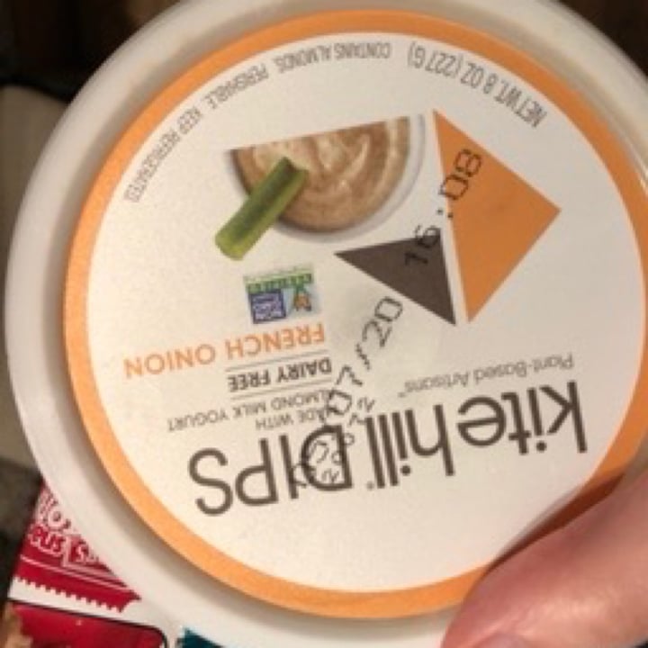 photo of Kite Hill Dairy-Free French Onion Dip shared by @elizabeth on  04 May 2020 - review