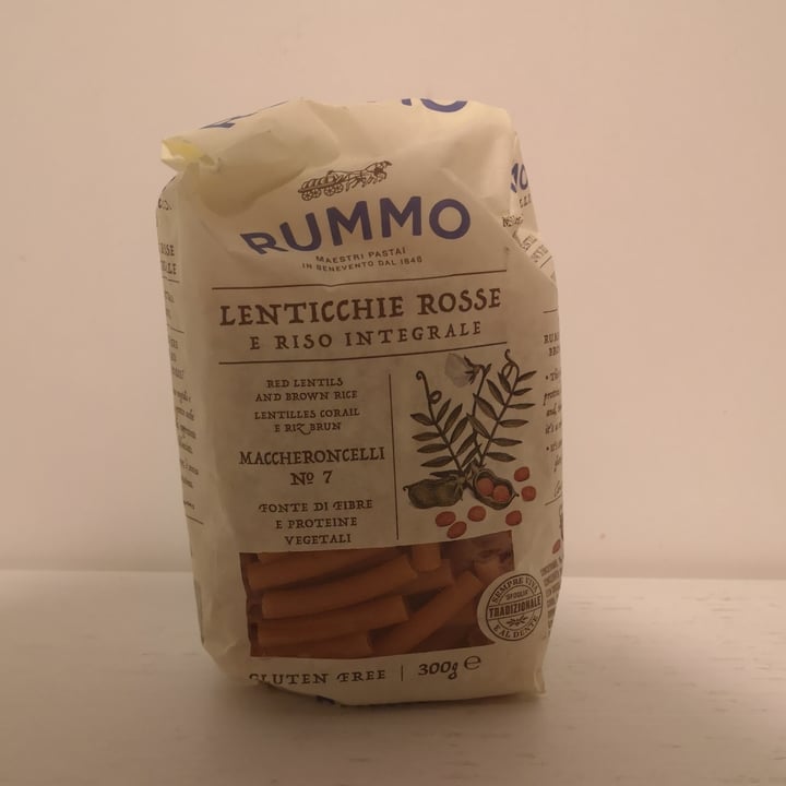 review photo of Rummo Maccheroncelli di lenticchie rosse e riso integrale shared by @zimo on 31 Mar 2022 - review