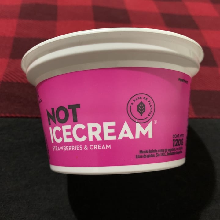 photo of NotCo Not Icecream Strawberries & Cream Mini shared by @martinavegana on  05 Jul 2021 - review