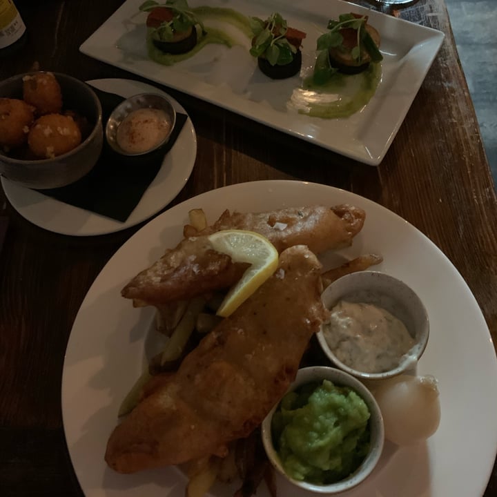 review photo of Harmonium Banana blossom fish and chips shared by @livsissons95 on 29 Dec 2021 - review