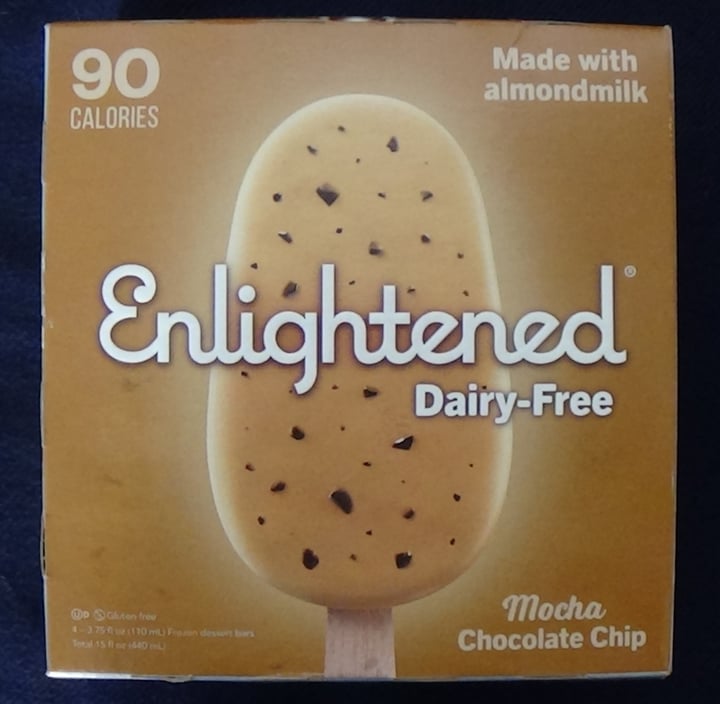 photo of Enlightened Dairy-free Mocha Chocolate Chip shared by @feelideal on  10 Jul 2020 - review