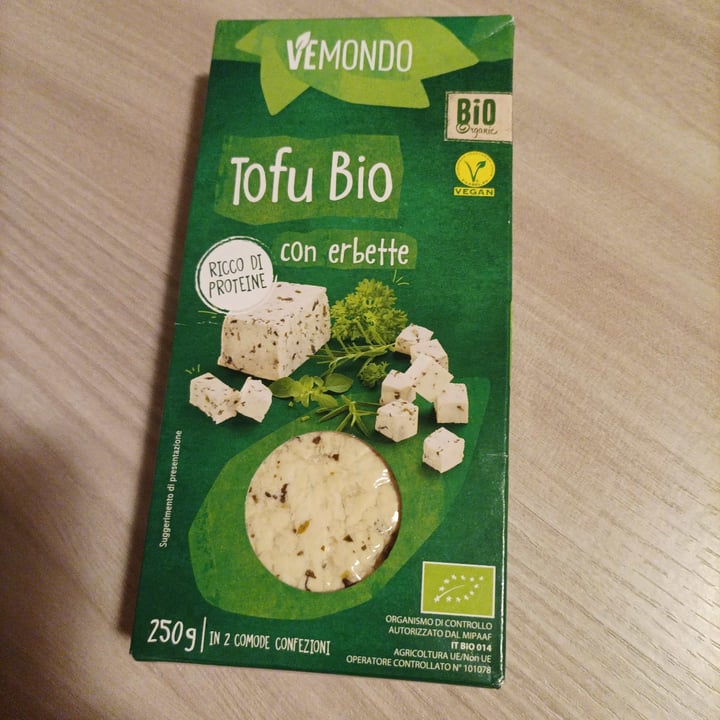 review photo of Vemondo Tofu Bio con Erbette shared by @ragazzaindaco on 13 Feb 2022 - review