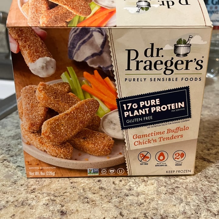 review photo of Dr. Praeger's Game time Buffalo Chick’n Tenders shared by @alexoxo on 12 Jan 2022 - review