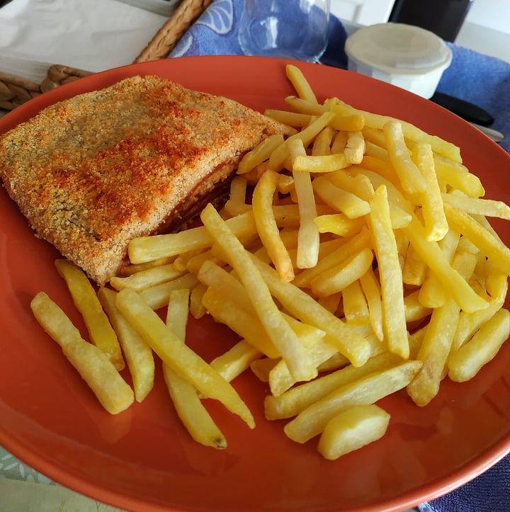 review photo of La cuchara verde Cachopo deluxe shared by @veganforever72 on 02 Jan 2021 - review