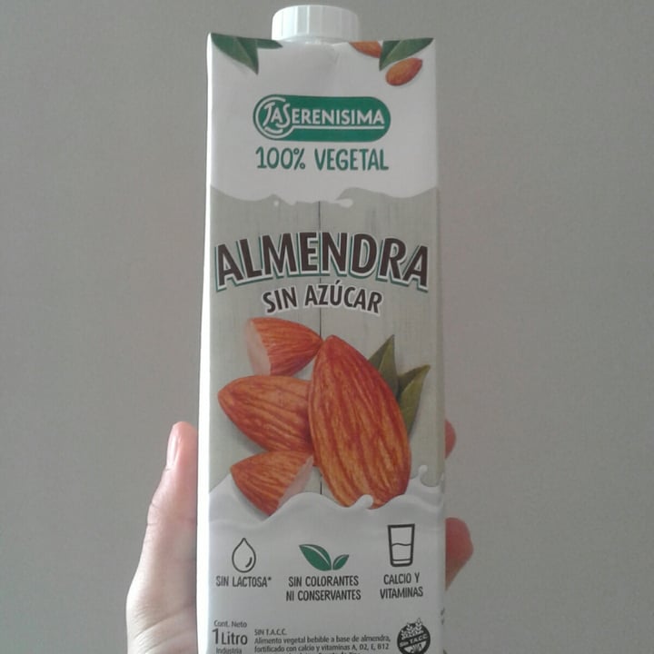 photo of La Serenísima Leche de Almendras Sin Azúcar shared by @aguscorcuera on  25 May 2021 - review